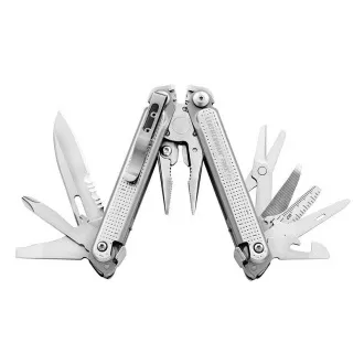 Narzędzie wielofunkcyjne Leatherman FREE P2, srebrne