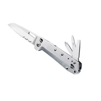 Nóż wielofunkcyjny Leatherman Free K2X, srebrny