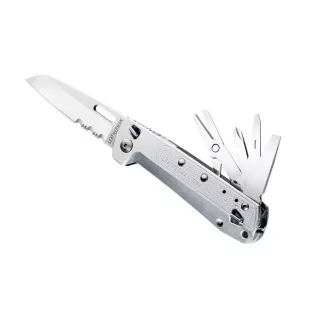 Nóż wielofunkcyjny Leatherman Free K4X, srebrny