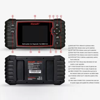 Diagnostyka iCarsoft BMM V2.0 dla BMW / Mini