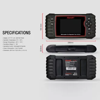Diagnostyka iCarsoft LR V2.0 dla LandRover / Jaguar