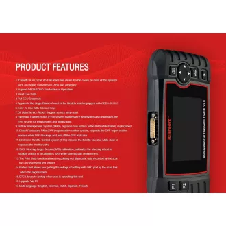 Diagnostyka iCarsoft LR V2.0 dla LandRover / Jaguar