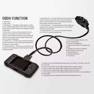 Diagnostyka iCarsoft VAWS V2.0 dla Audi / VW / Seat / Skoda