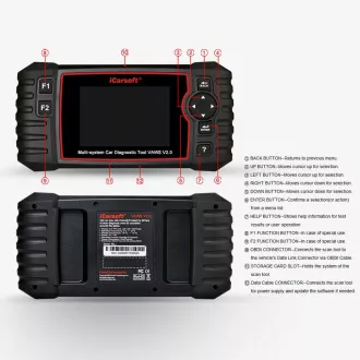 Diagnostyka iCarsoft VAWS V2.0 dla Audi / VW / Seat / Skoda