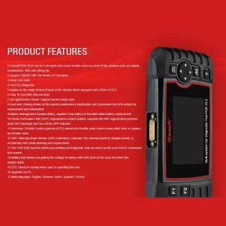 Diagnostyka iCarsoft POR V2.0 dla Porsche / Cayenne