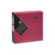 Serwetki papierowe INFIBRA 2vrs. 33x33cm bordowy 50szt