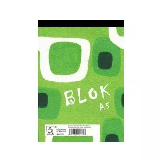 Blok A5 kwadrat 50 ark 15055 szyty eco