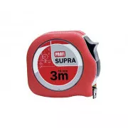 Taśma miernicza 3m/16mm czerwona na karcie