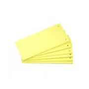 Separator 10,5x24cm Klasyczny żółty 100szt