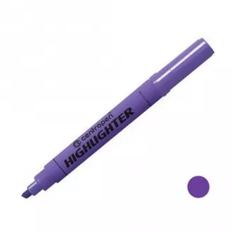 Zakreślacz Centropen 8552 fioletowa końcówka klinowa 1-4,6 mm