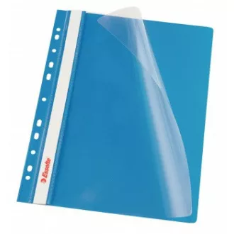 Segregatory A4 ROC PP Esselte ecofold front clear back blue 10szt.