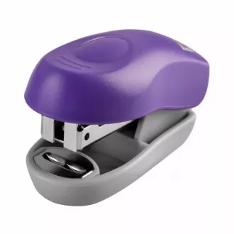 Zszywacz Easy 2001 mini na 8 arkuszy plastikowy fioletowy