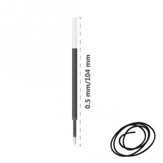 Wkład żelowy 205A 0,5mm czarny do 745238