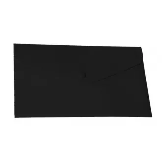 Klasyczna koperta PP z przyciskiem DL czarna