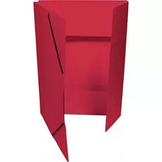 Teczka 253 A4 z 3 klapkami z gumką czerwoną Teczka 253 A4 z 3 klapkami z gumką czerwoną