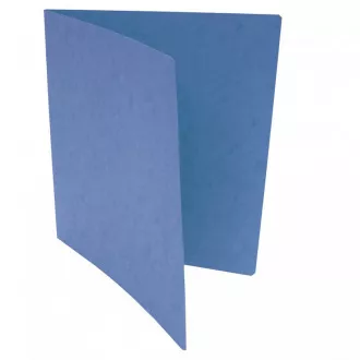 Folder 250 A4 składany bez klapek granatowy Folder 250 A4 składany bez klapek granatowy