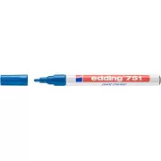 Marker Edding 751 lakier niebieski końcówka wałka 1-2mm
