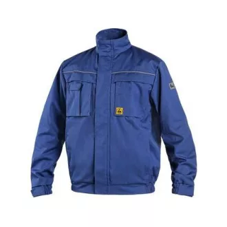 CXS ELEKTROTECHNIK II ESD bluza antystatyczna niebieska rozmiar 54