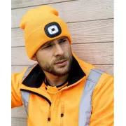 ARDON®BOAST czapka zimowa z latarką LED pomarańczowa