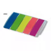 Zakładki samoprzylepne PP 12x48,5mm 5 kolorów neonowych 5x20 arkuszy Concorde