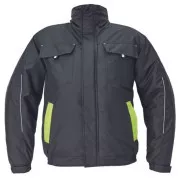 Kurtka pilotka MAX VIVO czarna/żółta XXXXL