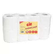 Papier toaletowy Ele 3vrs. biały 100% celuloza 8szt / sprzedaż na sztuki
