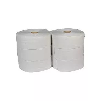 Papier toaletowy Jumbo 280mm Gigant L 2vrs. 65% bielony rolka 260m 6szt /sprzedaż po opakowaniu