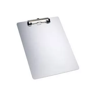 Podkładka do pisania A5 z klipsem Standard szary