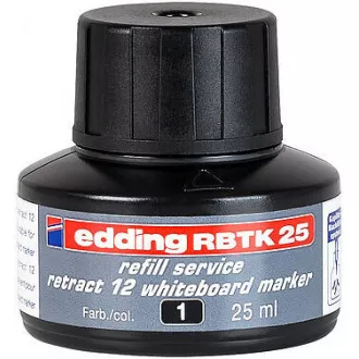 Edding BTK25 czarny tusz 25ml do markerów do tablic suchościeralnych Edding BTK25 czarny tusz 25ml do markerów do tablic suchościeralnych