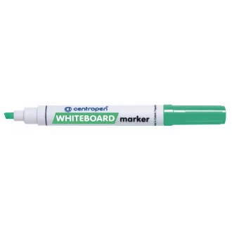 Marker do tablic Centropen 8569 zielona końcówka klinowa 1-4,5 mm