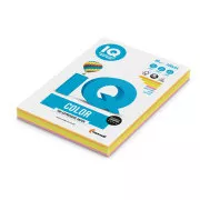 Papier kserograficzny IQ A4/80g mix 4x50 arkuszy w kolorze neonowym