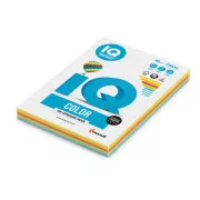 Papier kserograficzny IQ A4/80g mix 5x50 arkuszy o intensywnym kolorze