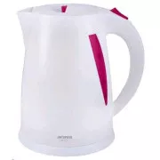 Czajnik elektryczny ORAVA VK-3117 R, 2000 W, 1,7 l, automatyczne wyłączanie, różowy / biały