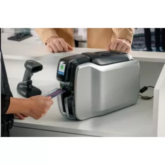 Drukarka kart Zebra ZC300, jednostronna, USB / Ethernet