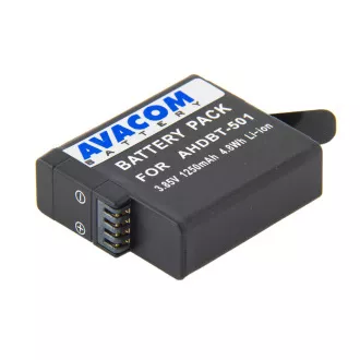 Akumulator wideo AVACOM do GoPro AHDBT-501 Li-Ion 3,7V 1250mAh 4,8Wh