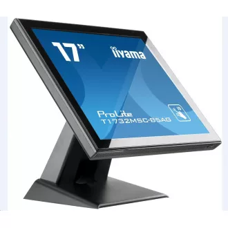Monitor dotykowy Iiyama ProLite T1732MSC-B5AG, 43,2 cm (17''), CAP 10-touch, czarny Monitor dotykowy Iiyama ProLite T1732MSC-B5AG, 43,2 cm (17''), CAP 10-touch, czarny
