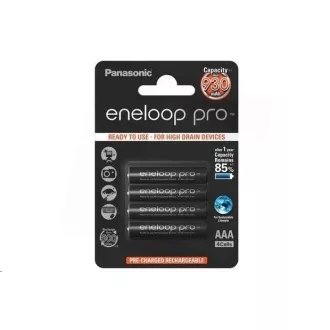 Akumulator PANASONIC eneloop Pro AAA 930mAh 1, 2V HR-4UWXB-4BP (blister 4 sztuki)