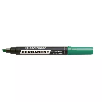 Marker Centropen 8516 permanentna zielona końcówka klinowa 2-5mm Marker Centropen 8516 permanentna zielona końcówka klinowa 2-5mm