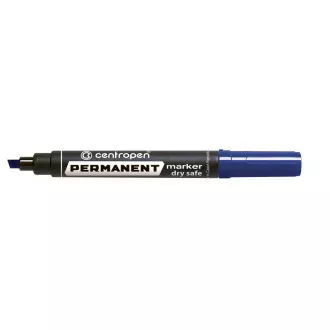 Marker Centropen 8516 permanentna niebieska końcówka klinowa 2-5mm