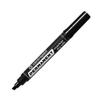 Marker Centropen 8516 permanentna czarna końcówka klinowa 2-5mm