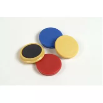 Magnesy 40mm Ron 4szt mieszane kolory okrągłe