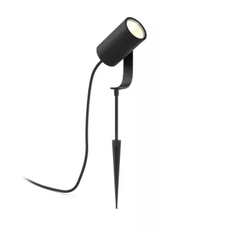 PHILIPS Lily Zewnętrzny reflektor punktowy, Hue White i color ambiance, 230V, 1x8W zintegrowana dioda LED, matowy chrom, przedłużenie (1741530P7) PHILIPS Lily Zewnętrzny reflektor punktowy, Hue White i color ambiance, 230V, 1x8W zintegrowana dioda LED, matowy chrom, przedłużenie (1741530P7)
