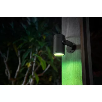 PHILIPS Lily Zewnętrzny reflektor punktowy, Hue White i color ambiance, 230V, 1x8W zintegrowana dioda LED, matowy chrom, przedłużenie (1741530P7) PHILIPS Lily Zewnętrzny reflektor punktowy, Hue White i color ambiance, 230V, 1x8W zintegrowana dioda LED, matowy chrom, przedłużenie (1741530P7)