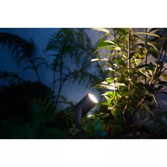 PHILIPS Lily Zewnętrzny reflektor punktowy, Hue White i color ambiance, 230V, 1x8W zintegrowana dioda LED, matowy chrom, przedłużenie (1741530P7) PHILIPS Lily Zewnętrzny reflektor punktowy, Hue White i color ambiance, 230V, 1x8W zintegrowana dioda LED, matowy chrom, przedłużenie (1741530P7)