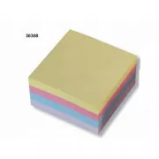 Blok samoprzylepny 76x76mm mix pastelowych kolorów 4x100 ark.