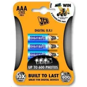 JCB OXI DIGITAL bateria alkaliczna LR03, blister 4 szt.