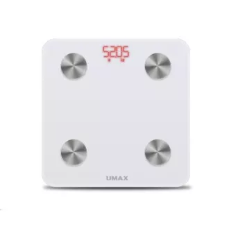 Inteligentna waga osobista UMAX Scale US20M - bluetooth, maksymalne obciążenie 150 kg Inteligentna waga osobista UMAX Scale US20M - bluetooth, maksymalne obciążenie 150 kg
