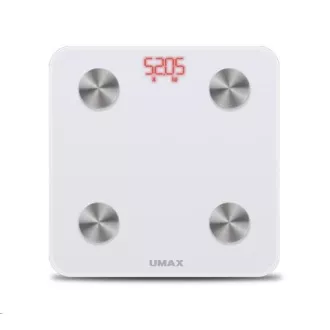 Inteligentna waga osobista UMAX Scale US20M - bluetooth, maksymalne obciążenie 150 kg Inteligentna waga osobista UMAX Scale US20M - bluetooth, maksymalne obciążenie 150 kg
