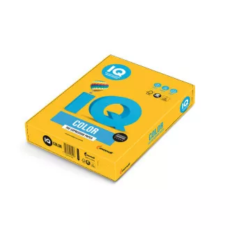 Papier kserograficzny IQ A4 / 80g 500 ark. złoty żółty SY40
