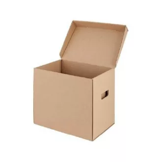 Pudełko archiwizacyjne 350x240x300mm na 3 pudełka naturalne EMBA Pudełko archiwizacyjne 350x240x300mm na 3 pudełka naturalne EMBA